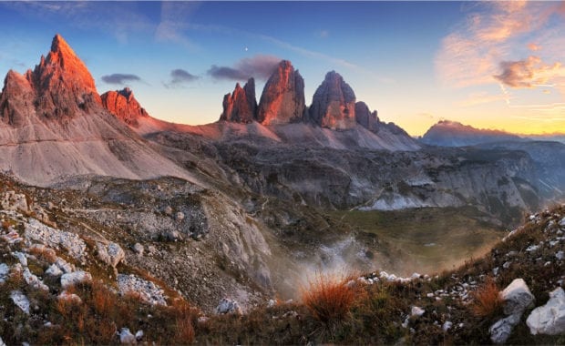 Mountains Sunset