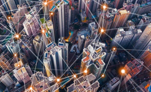 Digital Connection Graph City