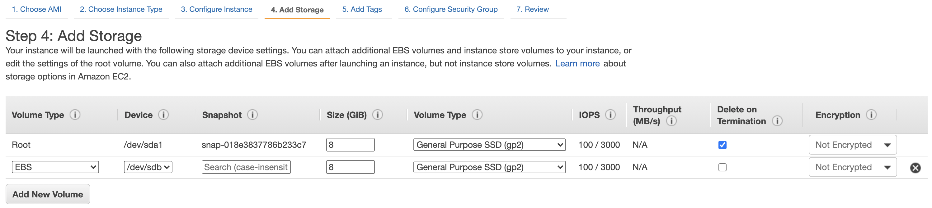 Neo4j Community Edition EC2 Add Storage